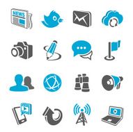 3D Commuication Icon Set N2