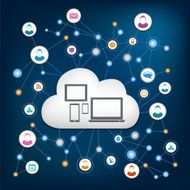 Cloud computing illustrattion N6