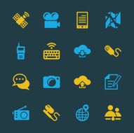 Communication Icons Set 4 - Color Series
