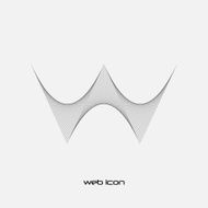 Web geometric ruled surface mesh icon N2