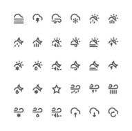 Weather icons set 2