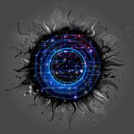 Black hole of social networks