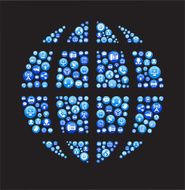 Globe royalty-free vector Social Networking and Internet Icon Set N4