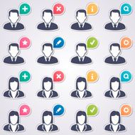 User web stickers