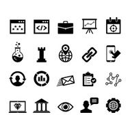 SEO icon set N33