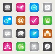 Multicolor Icons - Blogging N2