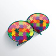 Colored Puzzle Bubbles