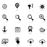 SEO icon set N35