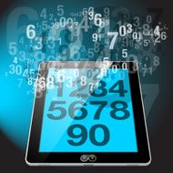 Tablet PC and Numbers