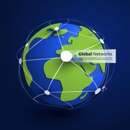 Global Networks - EPS10 Vector for Your Business N7