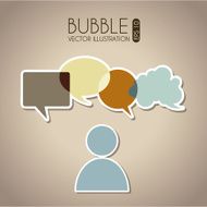 bubbles communication icons N2