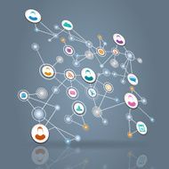 Cloud computing illustrattion N16