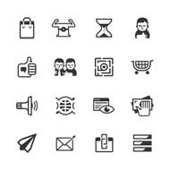 Content marketing icons