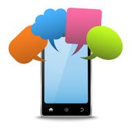 Smart phone chatting