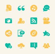 Blog Icons - Color Series