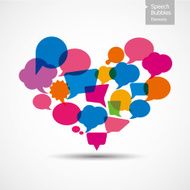 Colorful Speech Bubbles - Cloud N2
