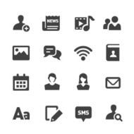 Social Media &amp; Communication Icons - Acme Series N2