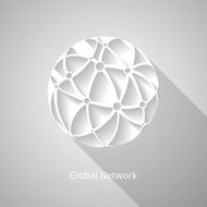 Global network icon