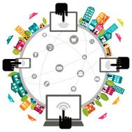 Connecting an Urban Network (round design)