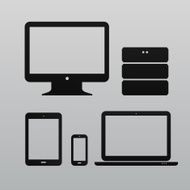 Flat design ui icons N3