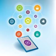 Mobile communication by the smart phone N5