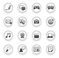 Button Icons Set N7