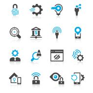 Smart phone communications & Web Icon Set N3