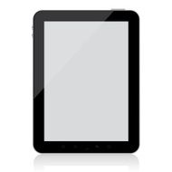 Digital Tablet with blank screen (Vector)