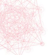 red abstract net pattern background
