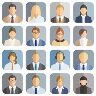 Business People Icons N20