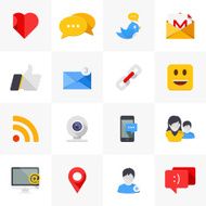 Social Media Icons N167