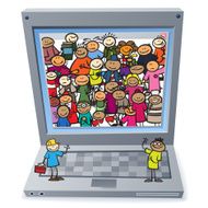 e-people on laptop N2