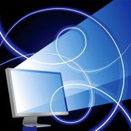 Computer monitor Background