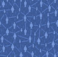 Social network seamless pattern N2