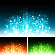 Abstract candles vector background