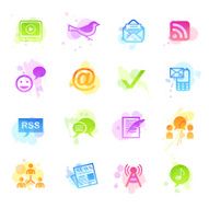 Stains Icons - Blogging
