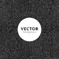 Square Dotted Seamless Black Background Texture - Illustration