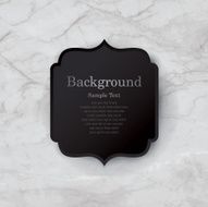 Vintage frame on rock texture background
