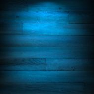 Blue Wooden Background