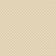 Brown Polka Dot Seamless Vector Background