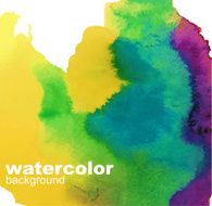 watercolor colorful background