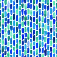 Watercolor bricks Vector abstract seamless pattern N3