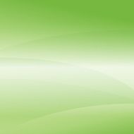 Green Light Wave Abstract Background