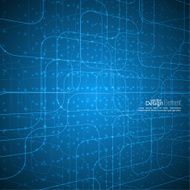 Abstract vector background with glowing grid N2