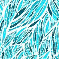 Abstract seamless pattern with water elements N2