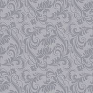 Gray baroque pattern