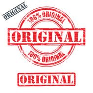 Rubber stamp design ORIGINAL