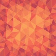 creative retro random triangle pattern background