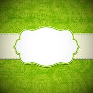 Frame in the Indian style N15