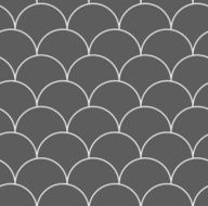 Dark gray overlapping circles
